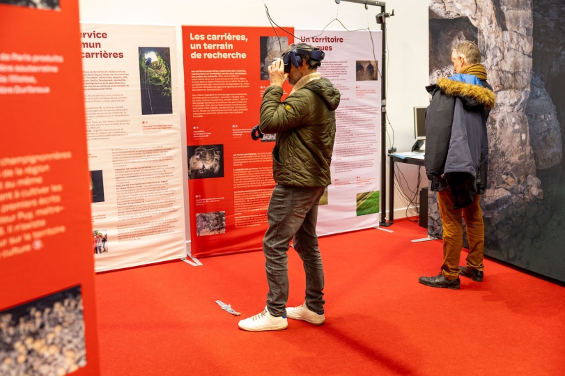 Le monde souterrain des carrières