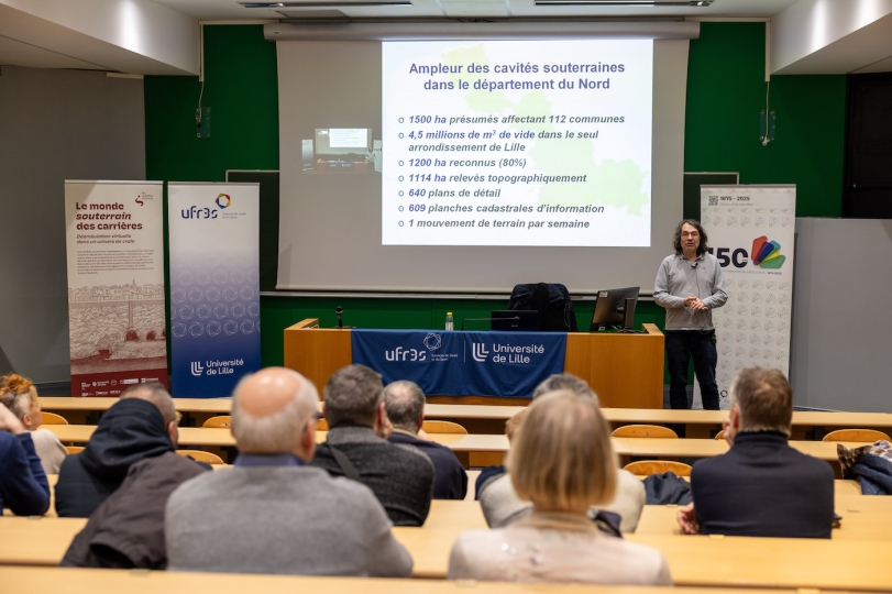 Le monde souterrain des carrières