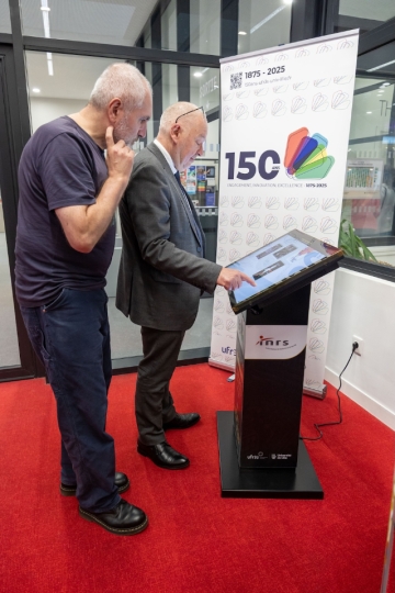 Vernissage Exposition INRS BU